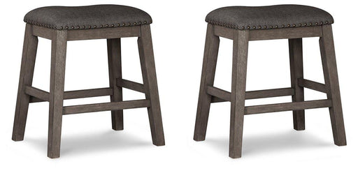 Caitbrook Counter Height Upholstered Bar Stool - J. Patrick’s Furniture (Pooler, GA)