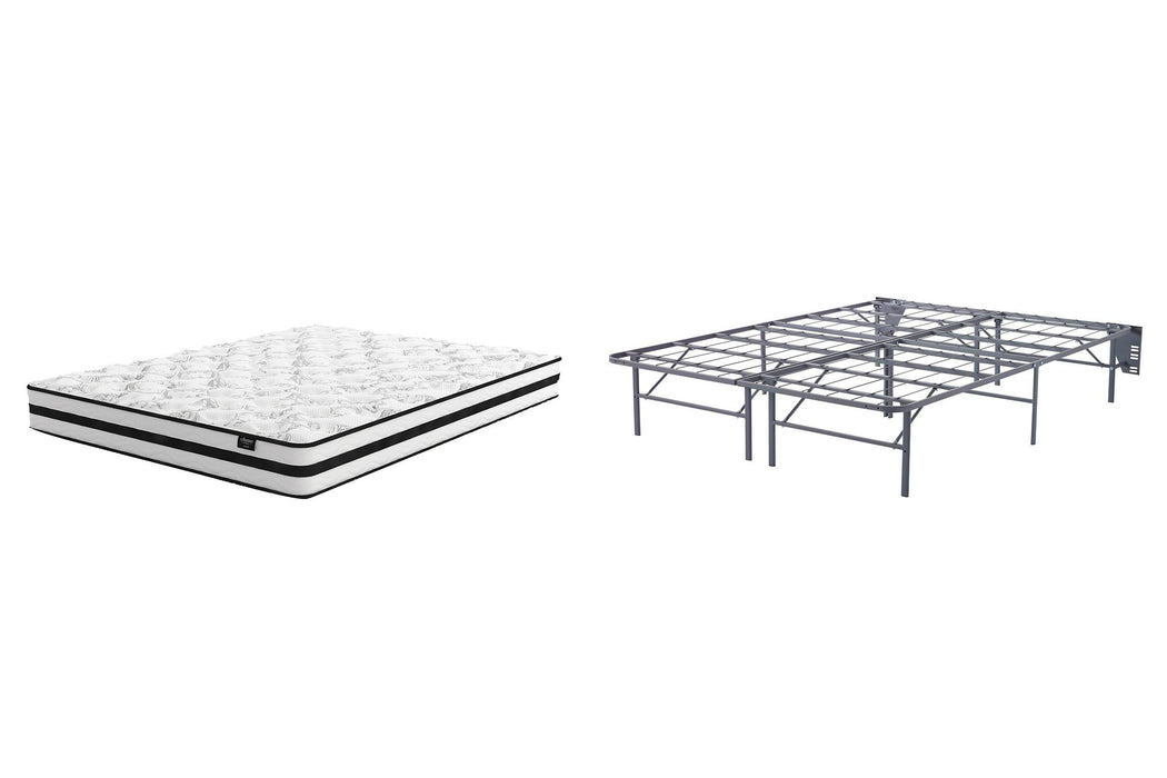 8 Inch Chime Innerspring Mattress Set - J. Patrick’s Furniture (Pooler, GA)