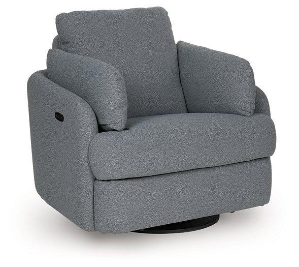 Alainmont Next-Gen Nuvella Swivel Power Recliner - J. Patrick’s Furniture (Pooler, GA)