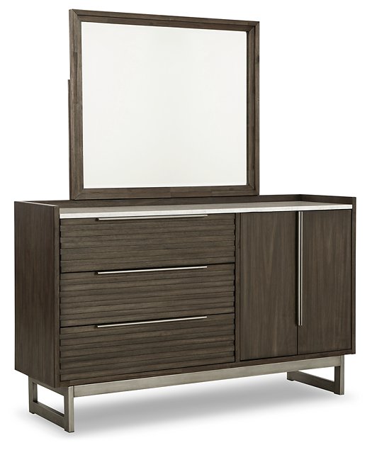 Arkenton Dresser and Mirror - J. Patrick’s Furniture (Pooler, GA)