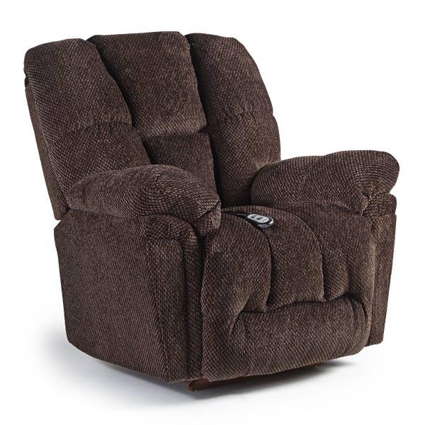 LUCAS POWER HEAD TILT SWIVEL GLIDER RECLINER- 6MZ55 - J. Patrick’s Furniture (Pooler, GA)