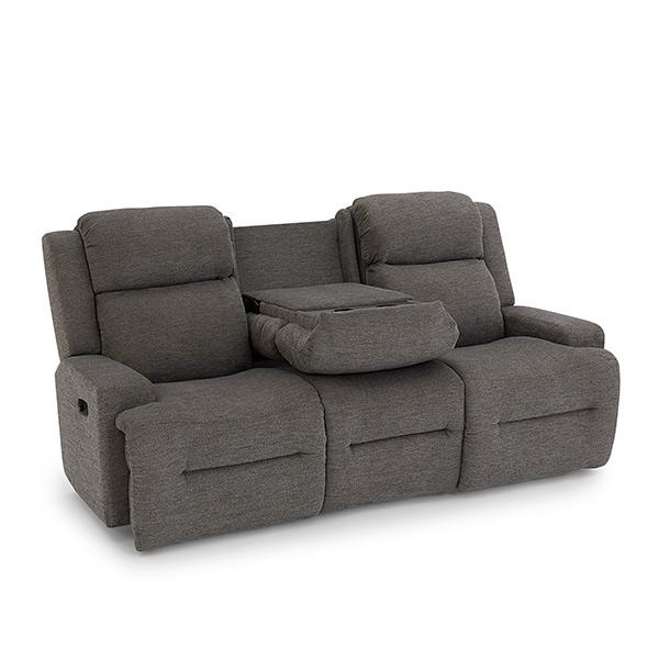 O'NEIL COLLECTION POWER RECLINING SOFA W/ FOLD DOWN TABLE- S920RZ4 - J. Patrick’s Furniture (Pooler, GA)