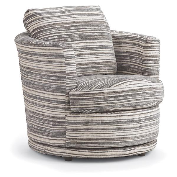 TINA SWIVEL CHAIR- 2998DW - J. Patrick’s Furniture (Pooler, GA)