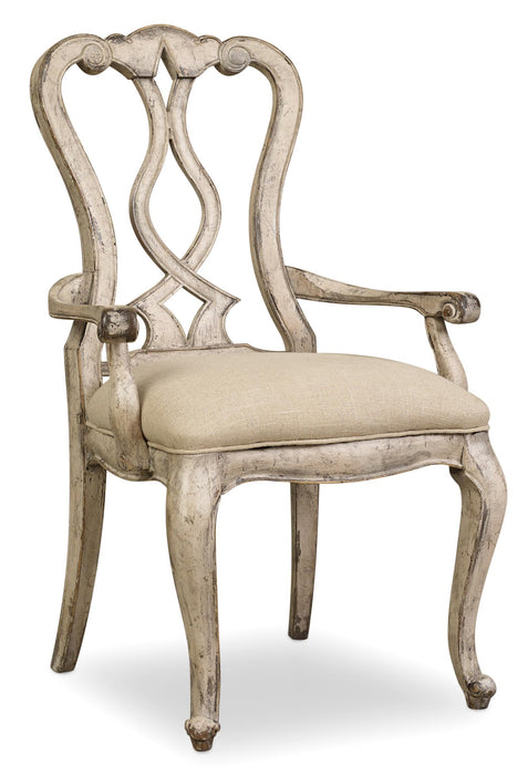 Chatelet Splatback Arm Chair - 2 per carton/price ea - 5350-75400 - J. Patrick’s Furniture (Pooler, GA)
