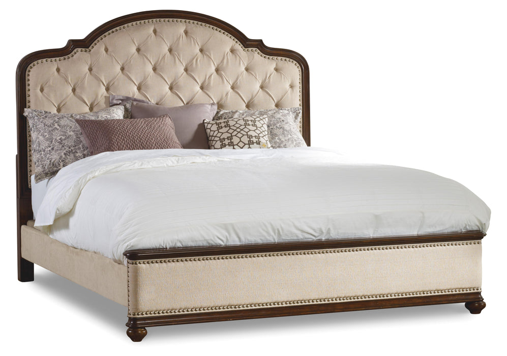 Leesburg Queen Upholstered Bed - J. Patrick’s Furniture (Pooler, GA)