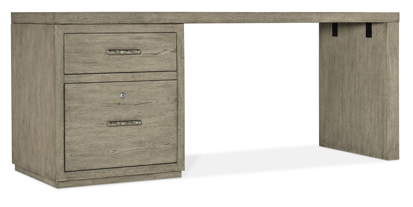 Linville Falls 72" Desk with One File - J. Patrick’s Furniture (Pooler, GA)