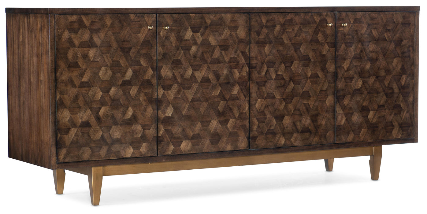 Melange Alpine Four-Door Credenza - J. Patrick’s Furniture (Pooler, GA)