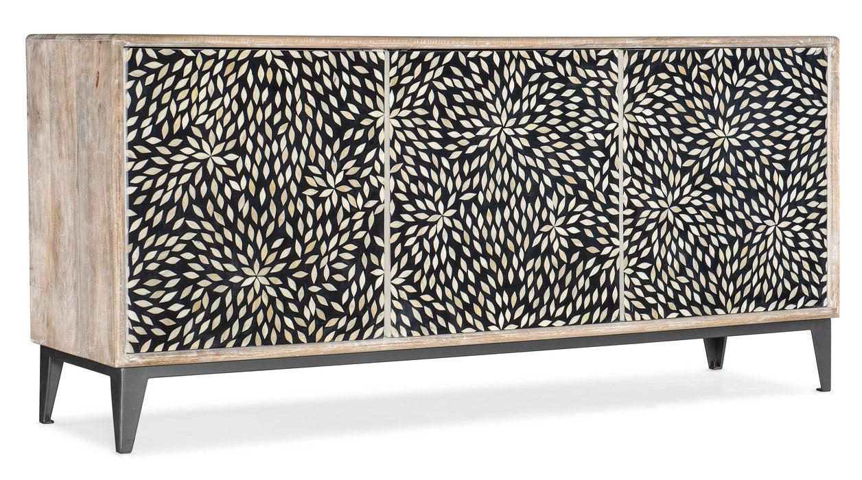 Melange Petrina Three Door Credenza - J. Patrick’s Furniture (Pooler, GA)