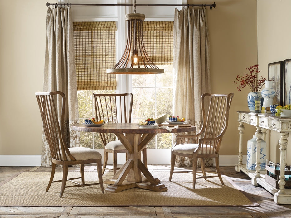Sanctuary Tall Spindle Arm Chair - 2 per carton/price ea - J. Patrick’s Furniture (Pooler, GA)