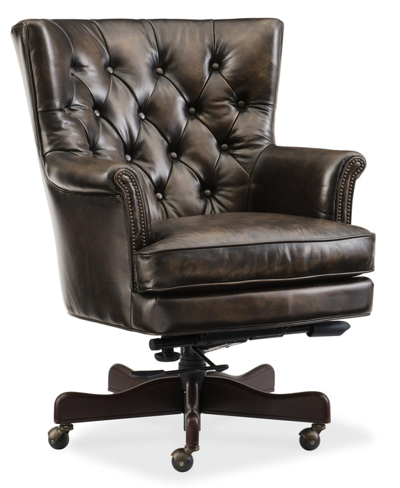 Theodore Executive Swivel Tilt Chair - J. Patrick’s Furniture (Pooler, GA)