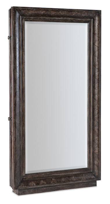 Traditions Floor Mirror w/hidden jewelry storage - J. Patrick’s Furniture (Pooler, GA)