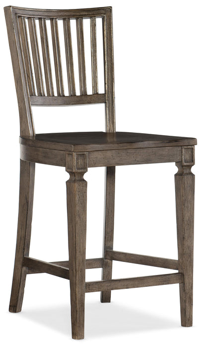 Woodlands Counter Stool - J. Patrick’s Furniture (Pooler, GA)