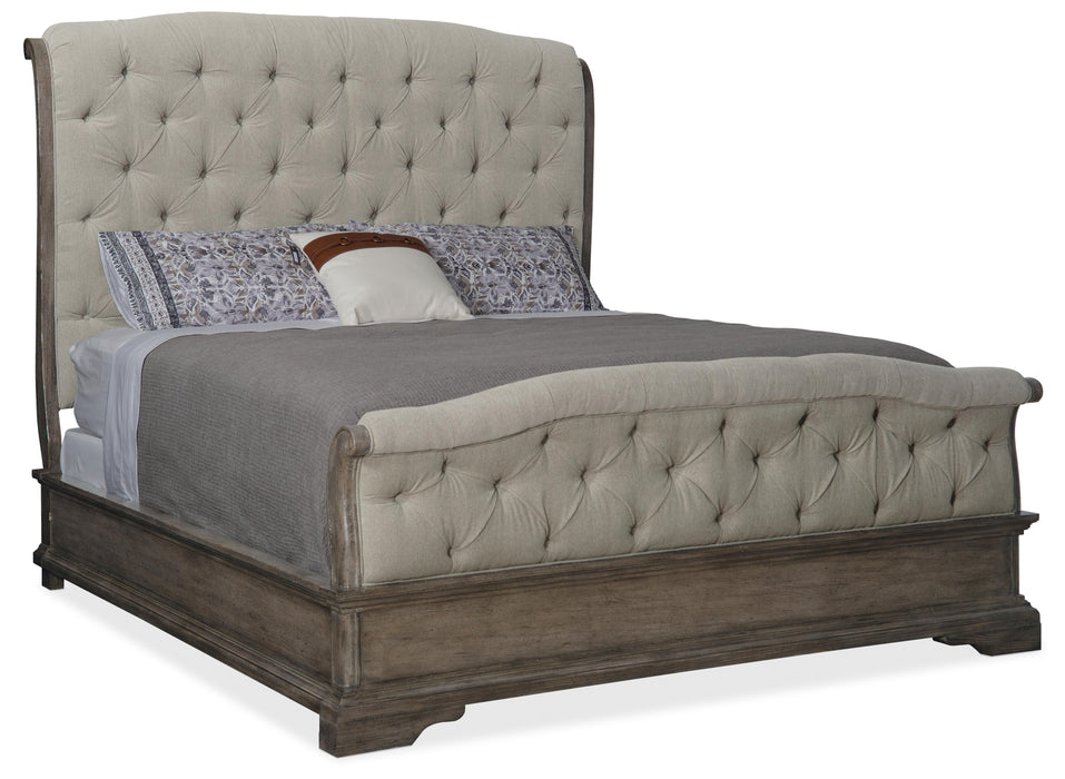 Woodlands King Upholstered Bed - J. Patrick’s Furniture (Pooler, GA)