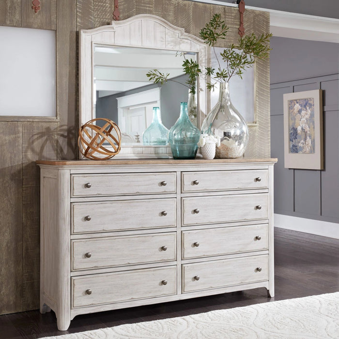 Farmhouse Reimagined Poster Bed, Dresser & Mirror, Chest, Night Stand image