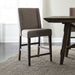 Liberty Furniture Double Bridge Upholstered Counter Chair (RTA) in Dark Chestnut (Set of 2) - J. Patrick’s Furniture (Pooler, GA)