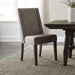 Liberty Furniture Double Bridge Upholstered Side Chair in Dark Chestnut (Set of 2) - J. Patrick’s Furniture (Pooler, GA)