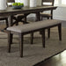 Liberty Furniture Double Bridge Bench (RTA) in Dark Chestnut - J. Patrick’s Furniture (Pooler, GA)