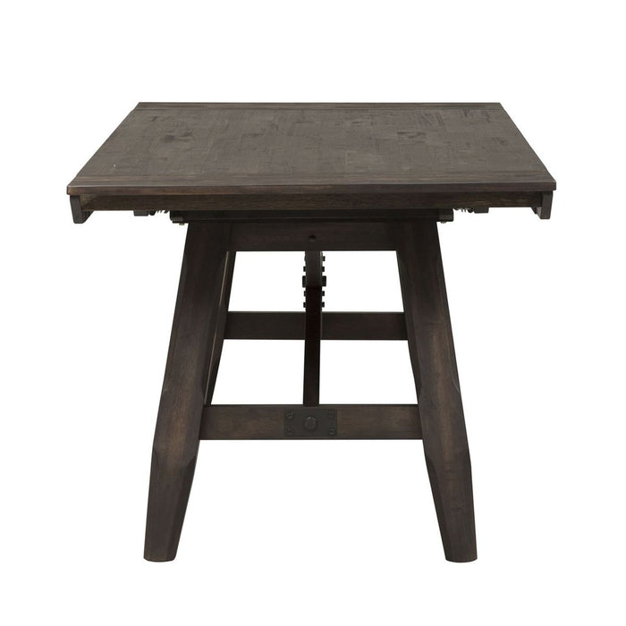 Liberty Furniture Double Bridge Trestle Table in Dark Chestnut - J. Patrick’s Furniture (Pooler, GA)