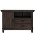 Liberty Furniture Double Bridge Sideboard in Dark Chestnut - J. Patrick’s Furniture (Pooler, GA)
