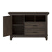 Liberty Furniture Double Bridge Sideboard in Dark Chestnut - J. Patrick’s Furniture (Pooler, GA)