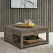 Liberty Parkland Falls Square Lift Top Cocktail Table in Weathered Taupe - J. Patrick’s Furniture (Pooler, GA)