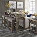 Liberty Parkland Falls Console Bar Table in Weathered Taupe - J. Patrick’s Furniture (Pooler, GA)