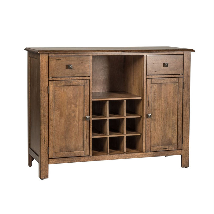 Liberty Furniture Carolina Crossing Server in Antique Honey - J. Patrick’s Furniture (Pooler, GA)