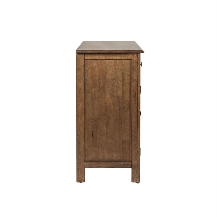 Liberty Furniture Carolina Crossing Server in Antique Honey - J. Patrick’s Furniture (Pooler, GA)