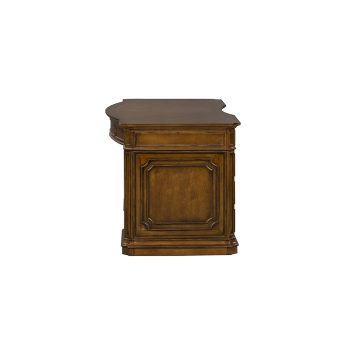 Liberty Amelia Jr Executive Desk in Antique Toffee - J. Patrick’s Furniture (Pooler, GA)