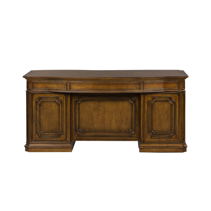 Liberty Amelia Jr Executive Desk in Antique Toffee - J. Patrick’s Furniture (Pooler, GA)
