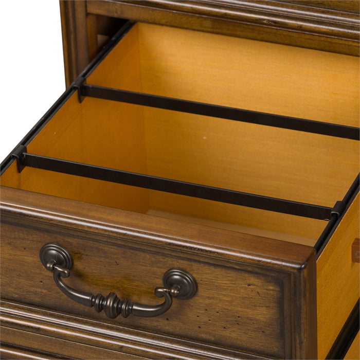 Liberty Amelia Jr Executive Desk in Antique Toffee - J. Patrick’s Furniture (Pooler, GA)