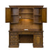 Liberty Amelia Jr Executive Credenza with Hutch in Antique Toffee - J. Patrick’s Furniture (Pooler, GA)