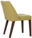 Liberty Furniture Space Saver Nido Chair (Green) in Satin Walnut (Set of 2) - J. Patrick’s Furniture (Pooler, GA)