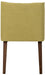 Liberty Furniture Space Saver Nido Chair (Green) in Satin Walnut (Set of 2) - J. Patrick’s Furniture (Pooler, GA)