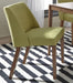 Liberty Furniture Space Saver Nido Chair (Green) in Satin Walnut (Set of 2) - J. Patrick’s Furniture (Pooler, GA)