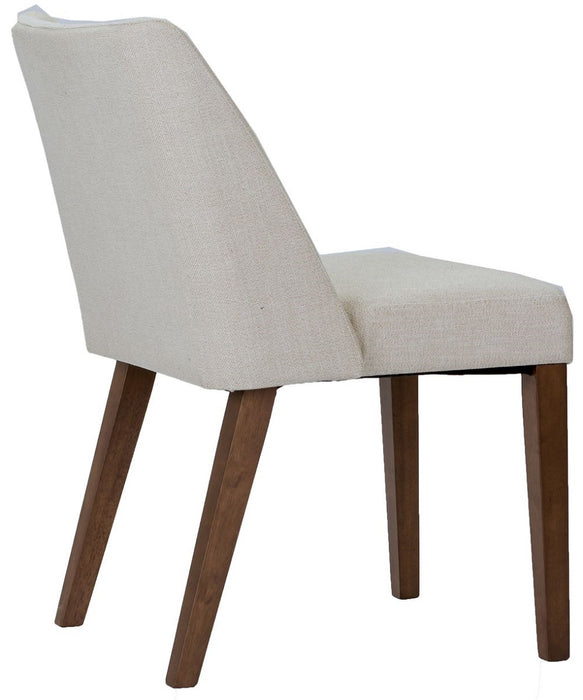 Liberty Furniture Space Saver Nido Chair (Light Tan) in Satin Walnut (Set of 2) - J. Patrick’s Furniture (Pooler, GA)