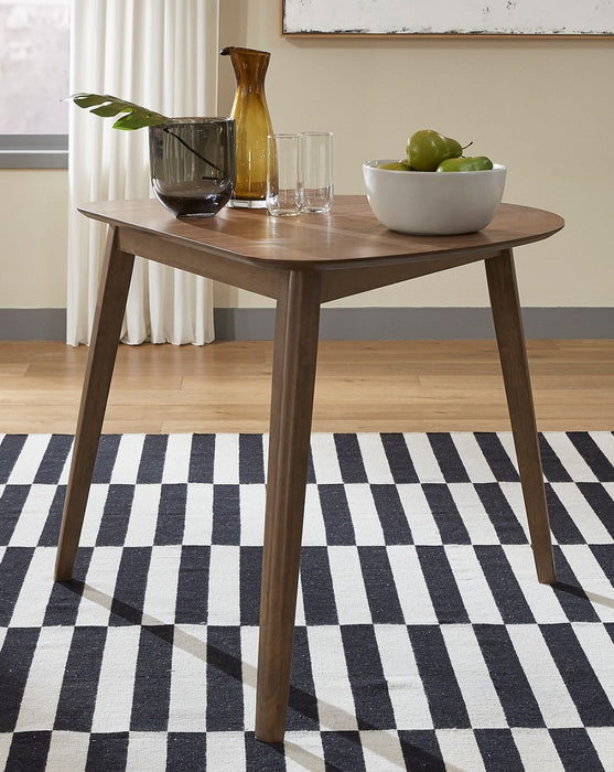 Liberty Furniture Space Saver Triangle Table in Satin Walnut - J. Patrick’s Furniture (Pooler, GA)
