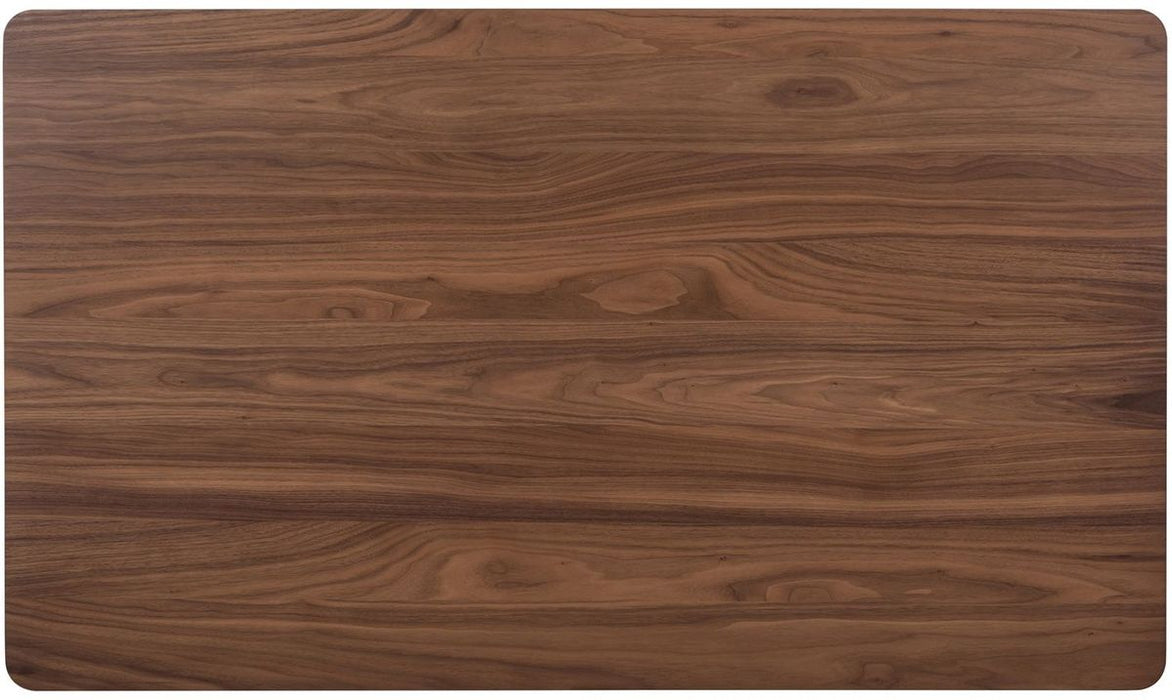 Liberty Furniture Space Saver Rectangular Leg Table in Satin Walnut - J. Patrick’s Furniture (Pooler, GA)