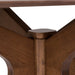 Liberty Furniture Space Saver Round Pedestal Table in Satin Walnut - J. Patrick’s Furniture (Pooler, GA)