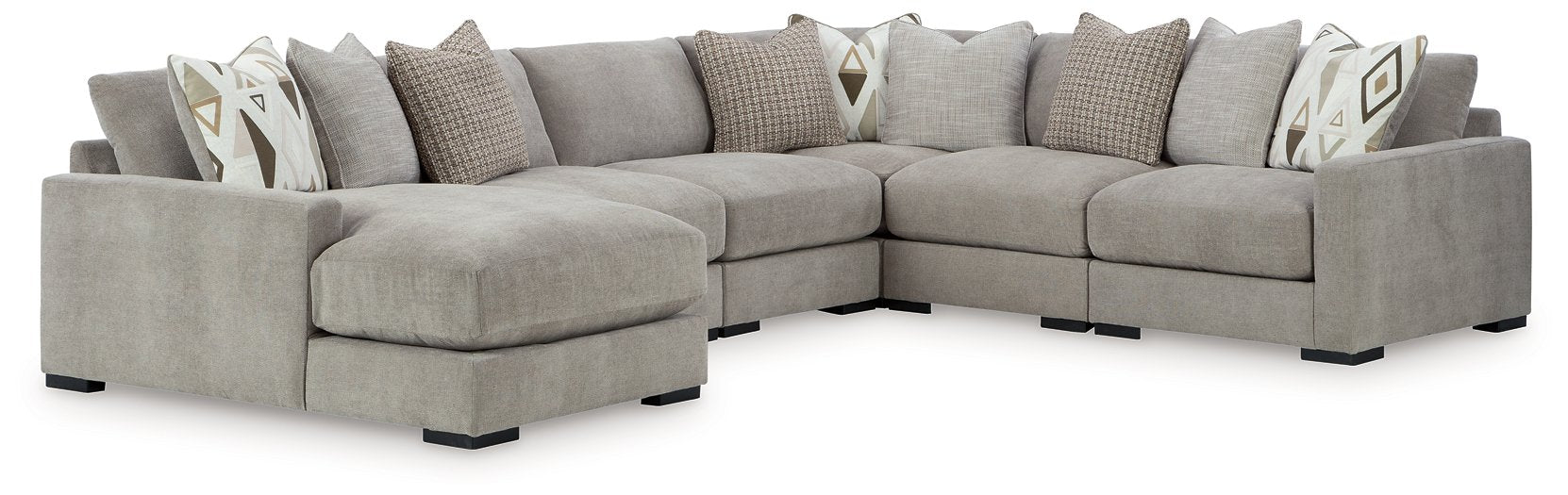 Aslan Court Sectional with Chaise - J. Patrick’s Furniture (Pooler, GA)