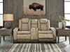 Next-Gen DuraPella Power Reclining Loveseat with Console - J. Patrick’s Furniture (Pooler, GA)