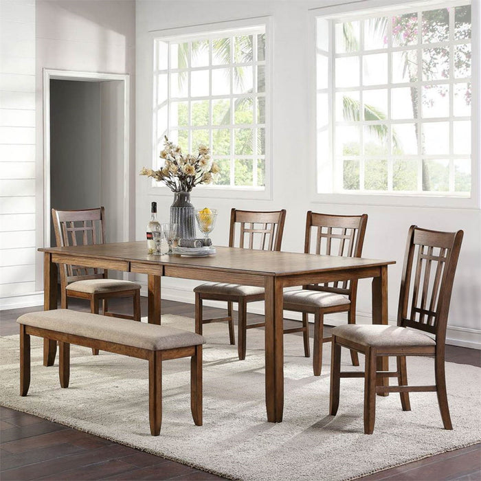 Liberty Furniture Santa Rosa II Rectangular Leg Table in Antique Honey - J. Patrick’s Furniture (Pooler, GA)