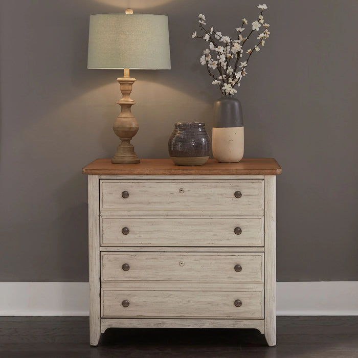Farmhouse Reimagined Lateral File in Antique White image