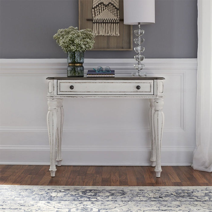 Liberty Magnolia Manor Accent Vanity Desk in Antique White - J. Patrick’s Furniture (Pooler, GA)