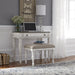 Liberty Magnolia Manor Accent Vanity Desk in Antique White - J. Patrick’s Furniture (Pooler, GA)