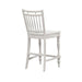 Liberty Furniture Magnolia Manor Spindle Back Counter Chair in Antique White - J. Patrick’s Furniture (Pooler, GA)