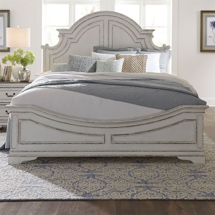 Liberty Magnolia Manor Queen Panel Headboard in Antique White - J. Patrick’s Furniture (Pooler, GA)