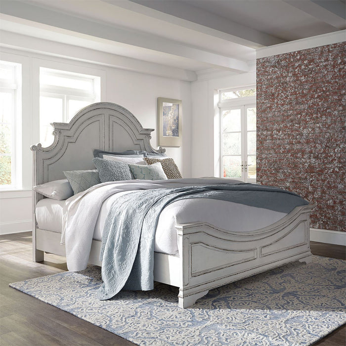 Liberty Magnolia Manor Queen Panel Headboard in Antique White - J. Patrick’s Furniture (Pooler, GA)