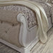 Liberty Magnolia Manor Queen Upholstered Sleigh Bed in Antique White - J. Patrick’s Furniture (Pooler, GA)