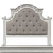 Liberty Magnolia Manor King Upholstered Panel Headboard in Antique White - J. Patrick’s Furniture (Pooler, GA)